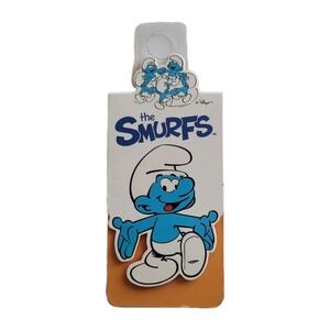 2011 Welcome Smurf Magnetic Magnet Bookmark Y2K UK That Company Called If- 95104